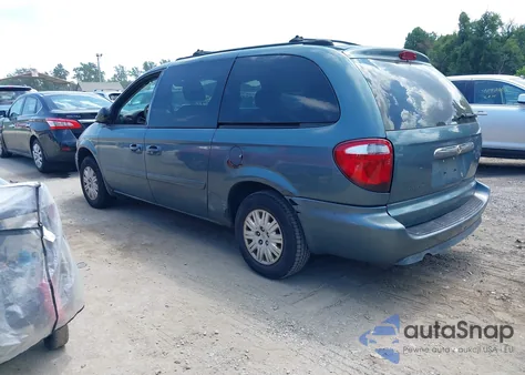 2006 Chrysler Town & Country Lx из США, поврежденный, VIN 2A4GP44R46R687731